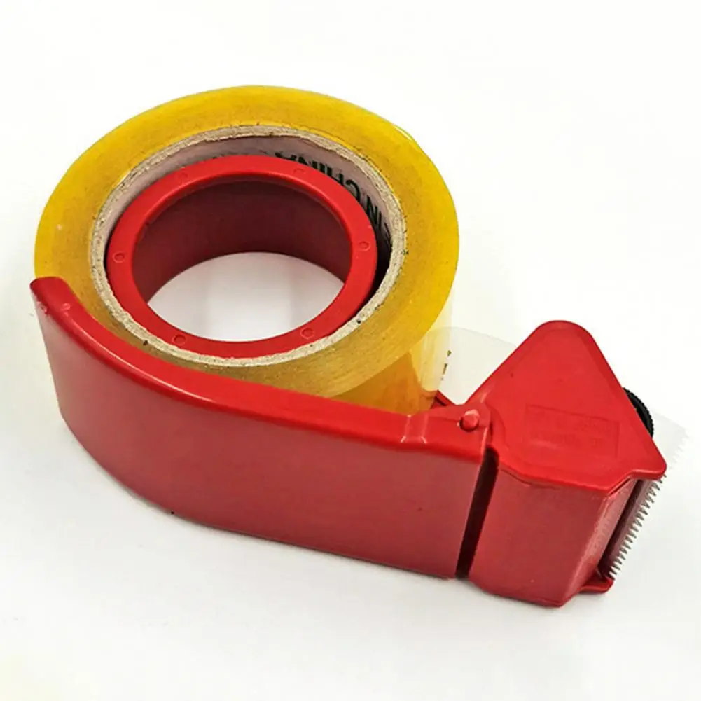 5/6CM Plastic Sealing Packer Tape Dispenser Packaging Parcel Roller Tape Cutter Sealing Tape Holder Manual Packing Machine