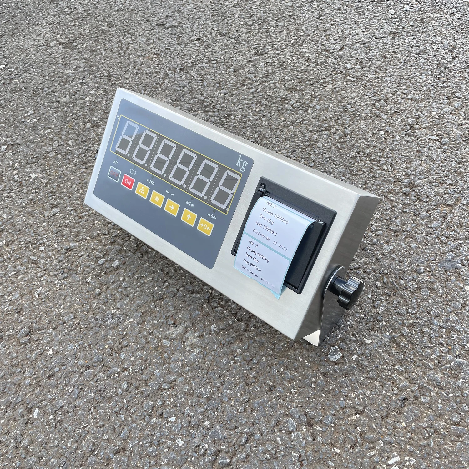 A1PB Zhuoyuan Platform Weighing Scale Indicator Floor Scale Weighing Indicator with Printer