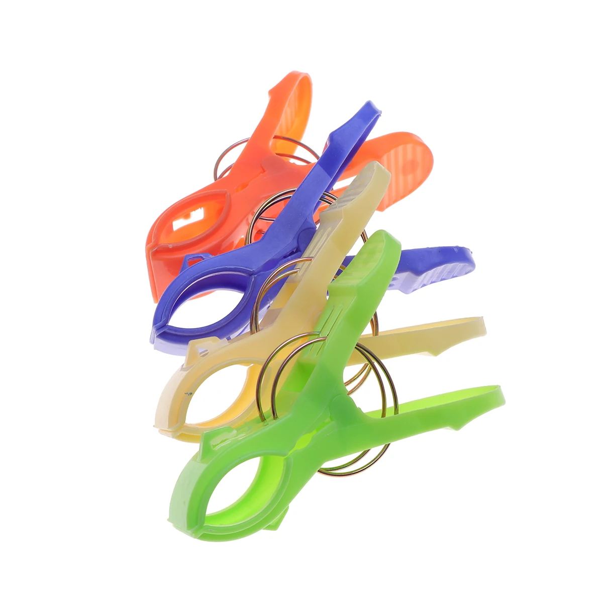 

5Pcs Plastic Large Clips Clothes Clip for Towel Quilt Drying Clips Chair Holder Windproof Laundry Clip for Outdoor Use