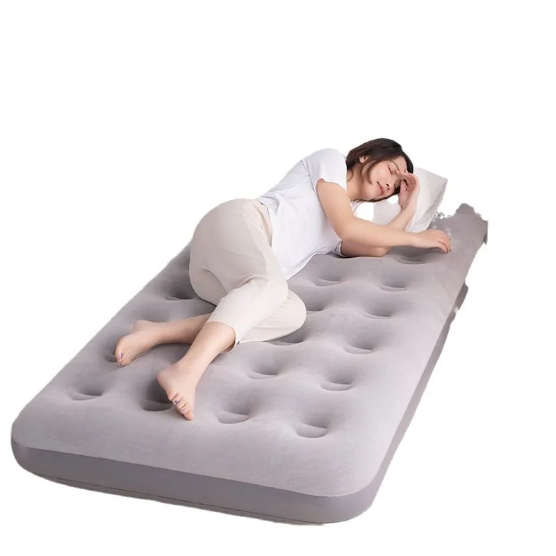 سرير منزلي قابل للنفخ، سرير هوائي قابل للطي، سرير مزدوج، سرير هوائي محمول سميك، أريكة قابلة للنفخ في الهواء الطلق