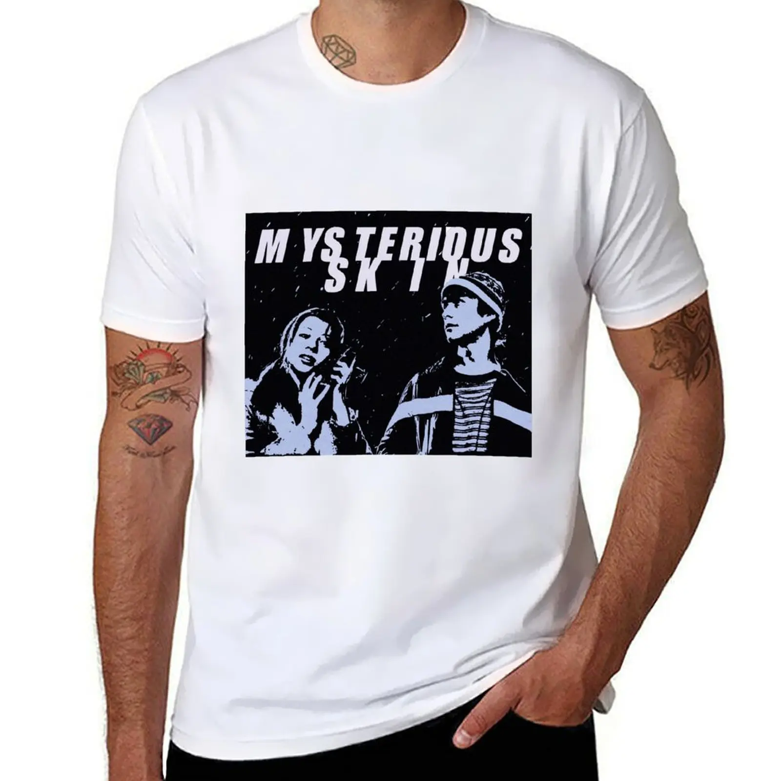

Mysterious Skin It's the voice of God T-Shirt anime t shirts oversize cotton t shirts man 100% T-Shirt