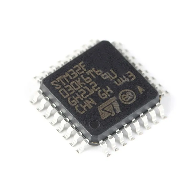 Original Genuine STM32F030K6T6 LQFP-32 ARM Cortex-M0 32-bit MCU 32KB Flash 48MHz Microcontroller for Electronic Engineers Hobbyi