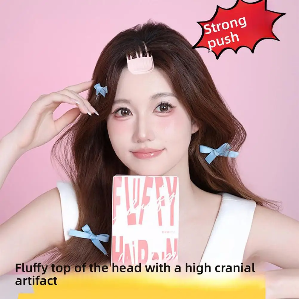 New Fluffy Hair Roots Clip High Skull Top Artifact Hair Roots Styling Bangs Tool Pad Hairpin Skull Hair High Curly Clip Sea E2J4