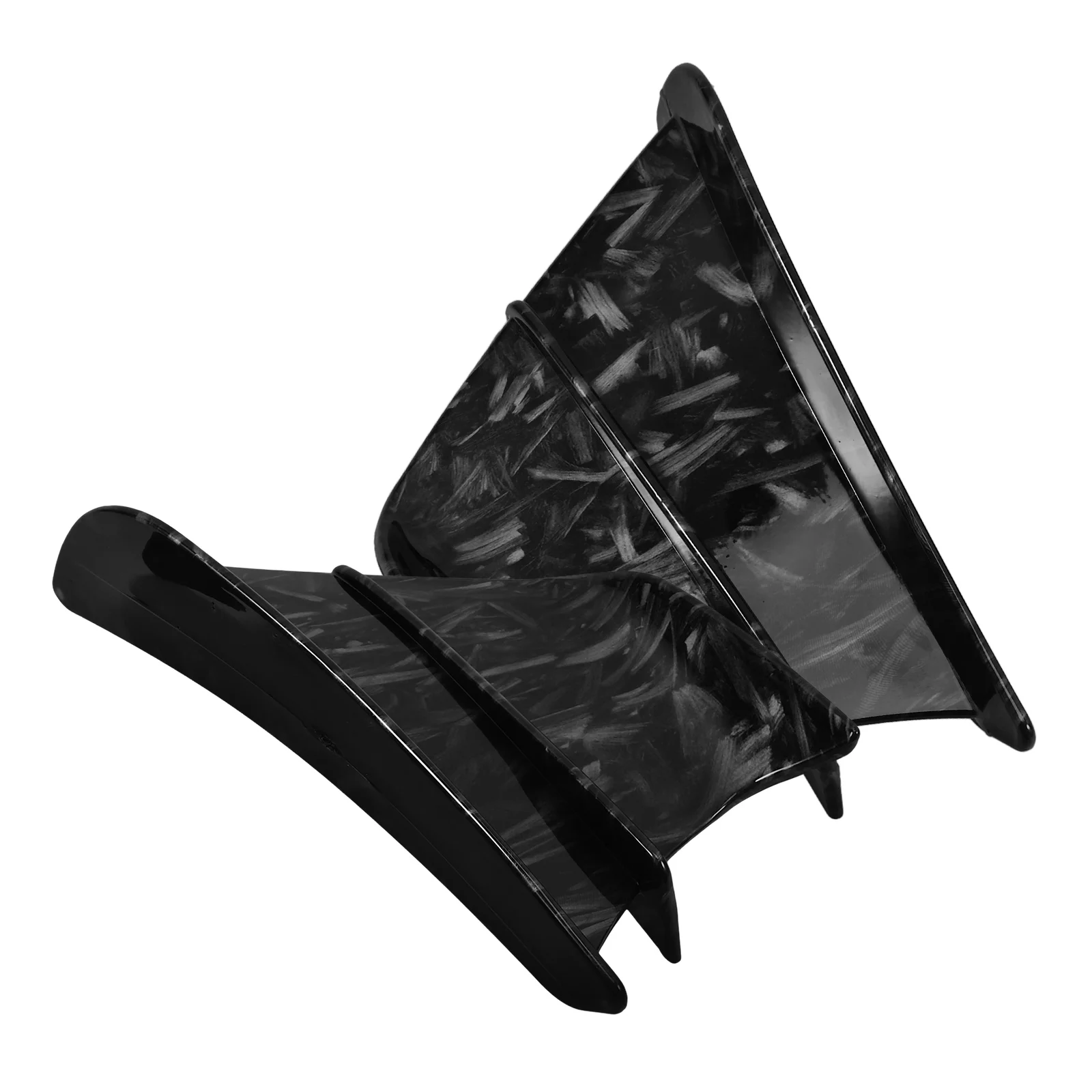 

1 Pair Carbon Fiber Spoiler Wing Motorbike Styling Fairing For Motorcycle Decorative Accessories Side Airflow