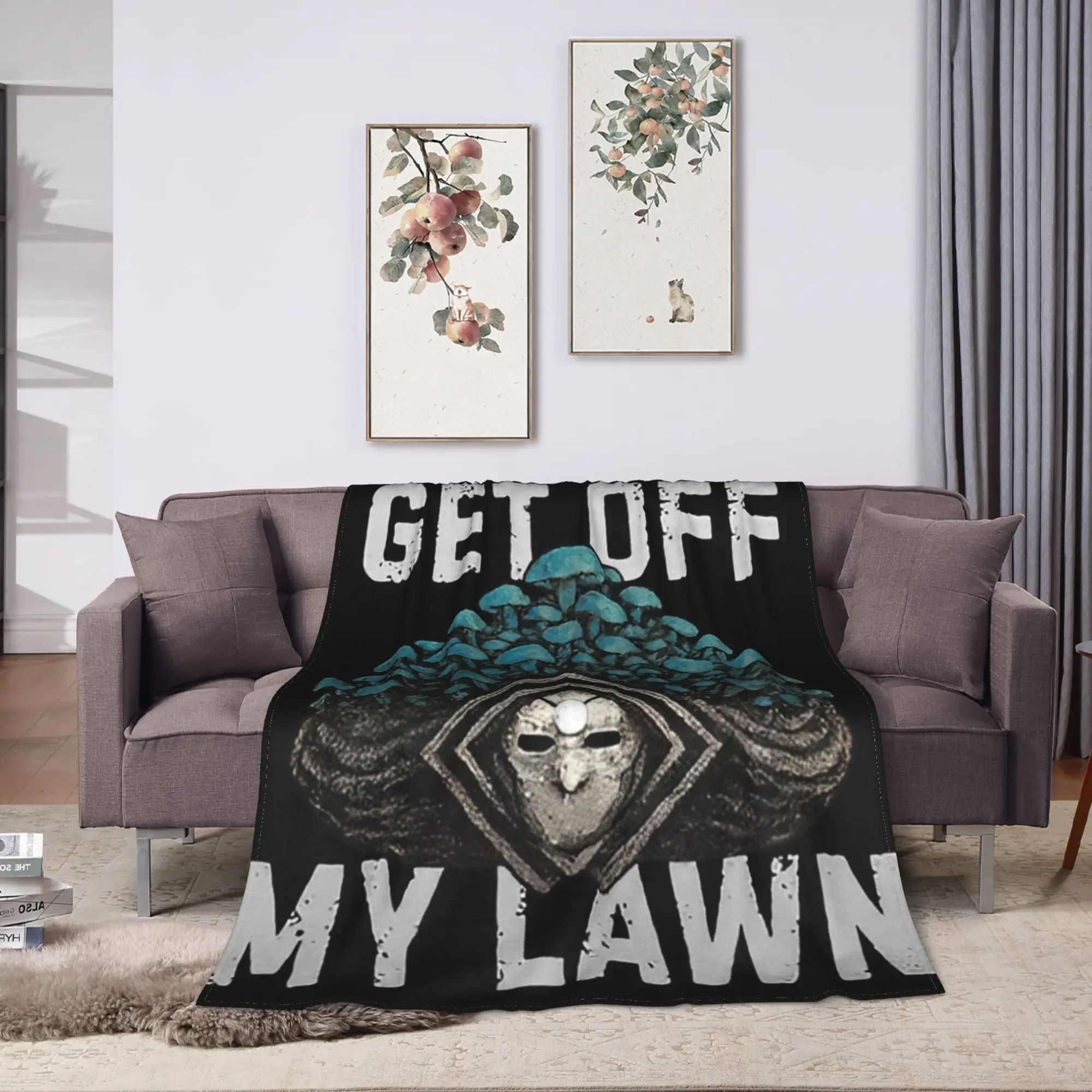 Expedition 33  Clair Obscur  Francois Lawn Super Warm Blanket Plush Throw Blanket Print Bedroom Flannel Bedspread Sofa Bed Cover