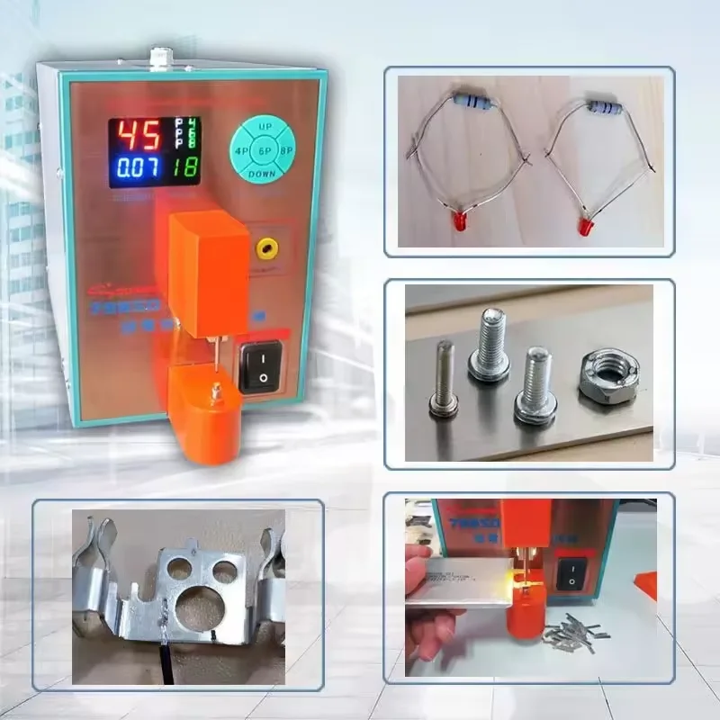 SUNKKO 796SD 6KW Precision Pulse Butt Welding Machine Self-Mounted Pedal Intelligent 18650 Spot Welder Battery Accessory