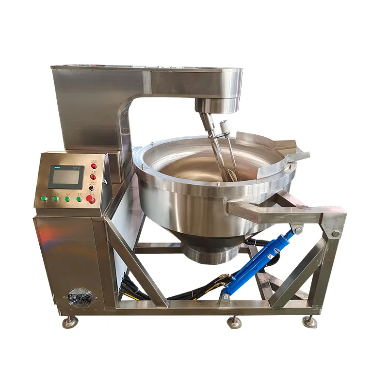 

Fully automatic, prefabricated, vegetable electromagnetic, heated stir-fry machine, bean paste, filling