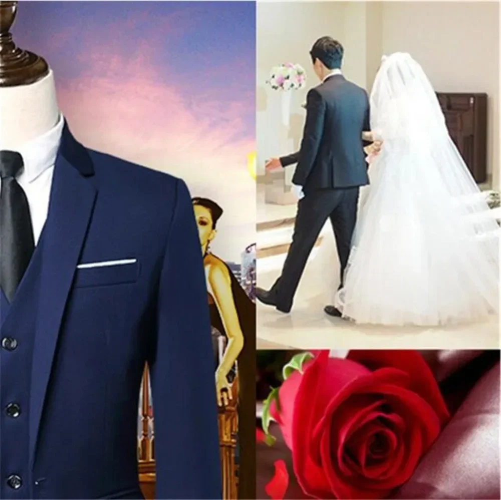 Gorgeous Rose Gold Men Show Coat Men's Shiny Sequins Suit Jacket Blazer One Button Tuxedo for Party Wedding Banquet Prom