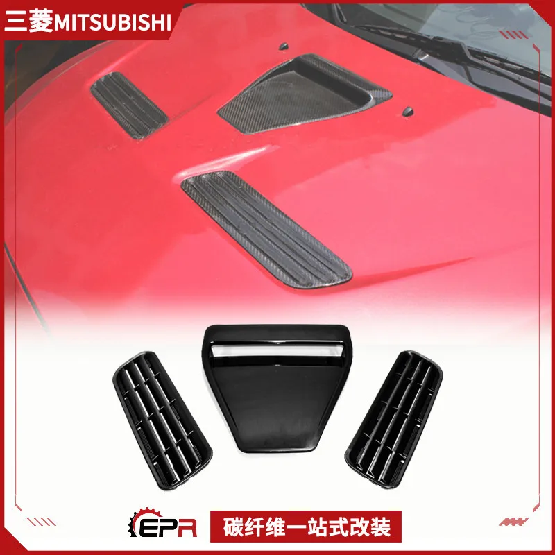 

Suitable for Mitsubishi Yishen Evolution10 modification parts, the cover enters the trend hood, and the air guide shovel heat di