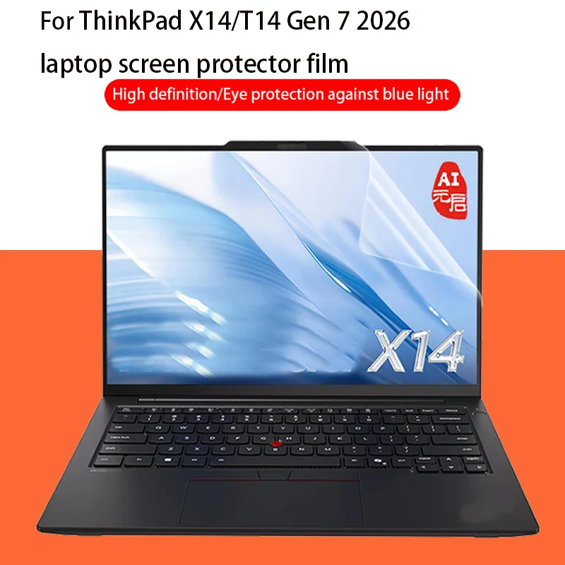 For Lenovo ThinkPad T14 Gen 7 2026 HD Screen Protector 14 Inch ThinkPad X14 2026 Laptop Anti-Reflective Privacy Protective Film