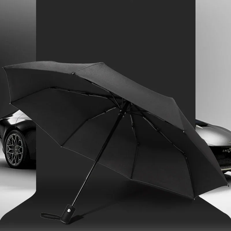 Parapluie Pliant existent Portable pour Voiture, Pare-Soleil pour Porsche Boxster Cayman Broderie enne 911 Macan Panamera, Accessoires d'Emblèmes Automobiles