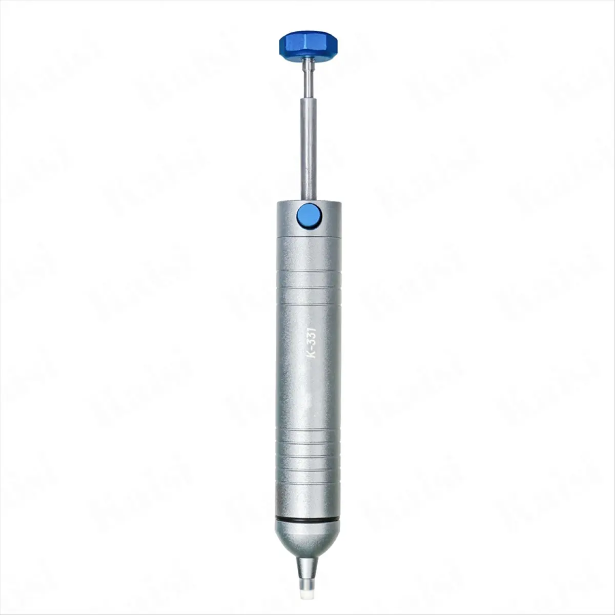 HITL Solder Sucker No Clog Desoldering Pump for Solder Removing with Replaceable Heat Resistan Silicone Sucking Nozzle