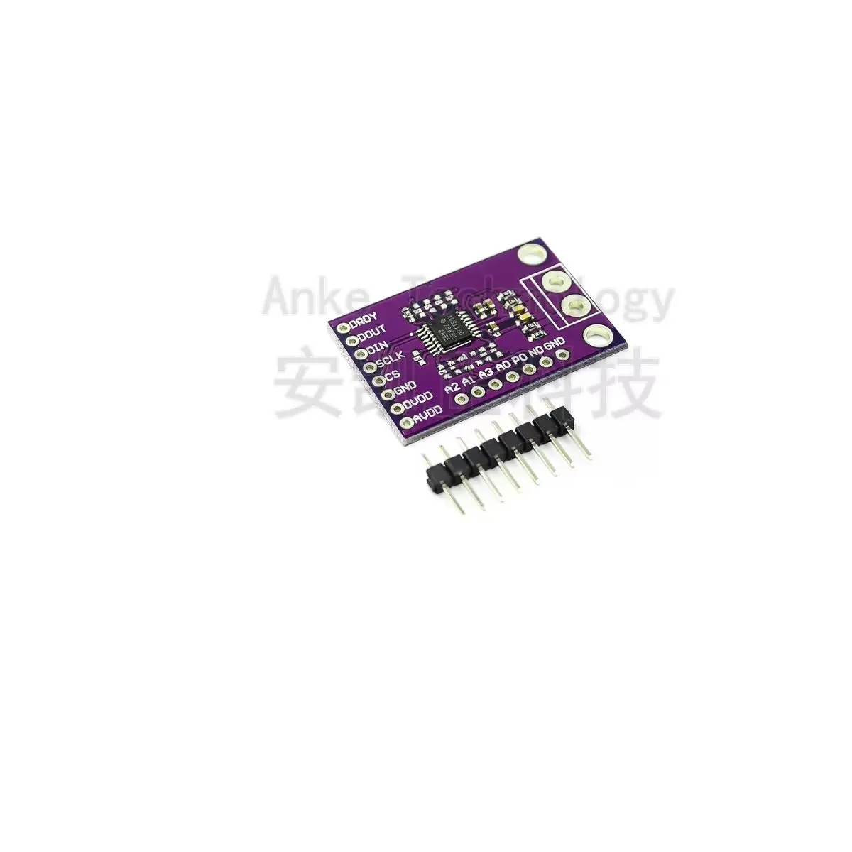 MCU-1120 Type K Thermocouple Module, ADS1120 High-precision 16-bit Analog-to-Digital Converter (ADC)