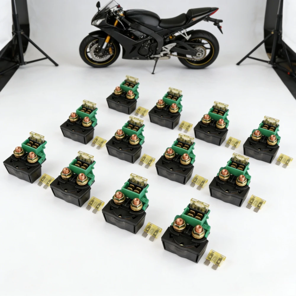 

1pc/4pc Starter Relay For KAWASAKI ZXR250 ZZR250 ZXR400 ZZR400 KLF220 BAYOU KLF250 EL250 ELIMINATOR KAF300 KVF360 KSF400 KFX400
