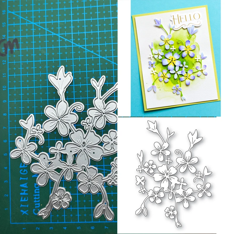 Metal Cutting Dies flower Stencils For DIY Scrapbooking Decorative Embossing Handcraft Template