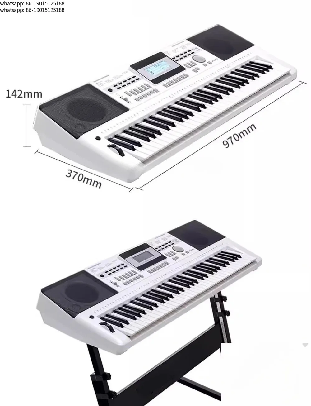 A100S Electronic Organ 61 Keys Home Beginner Professional Performance Test Teaching