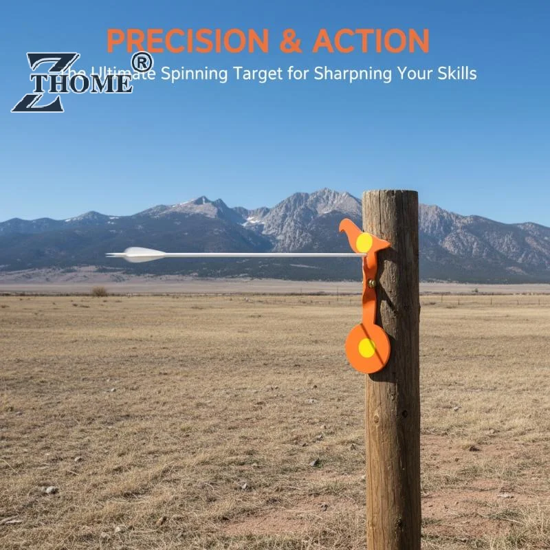 Bird Shaped Spinning Targets High Visible Colors Sturdy Stainless Steel For Outdoor Archery Air Practice