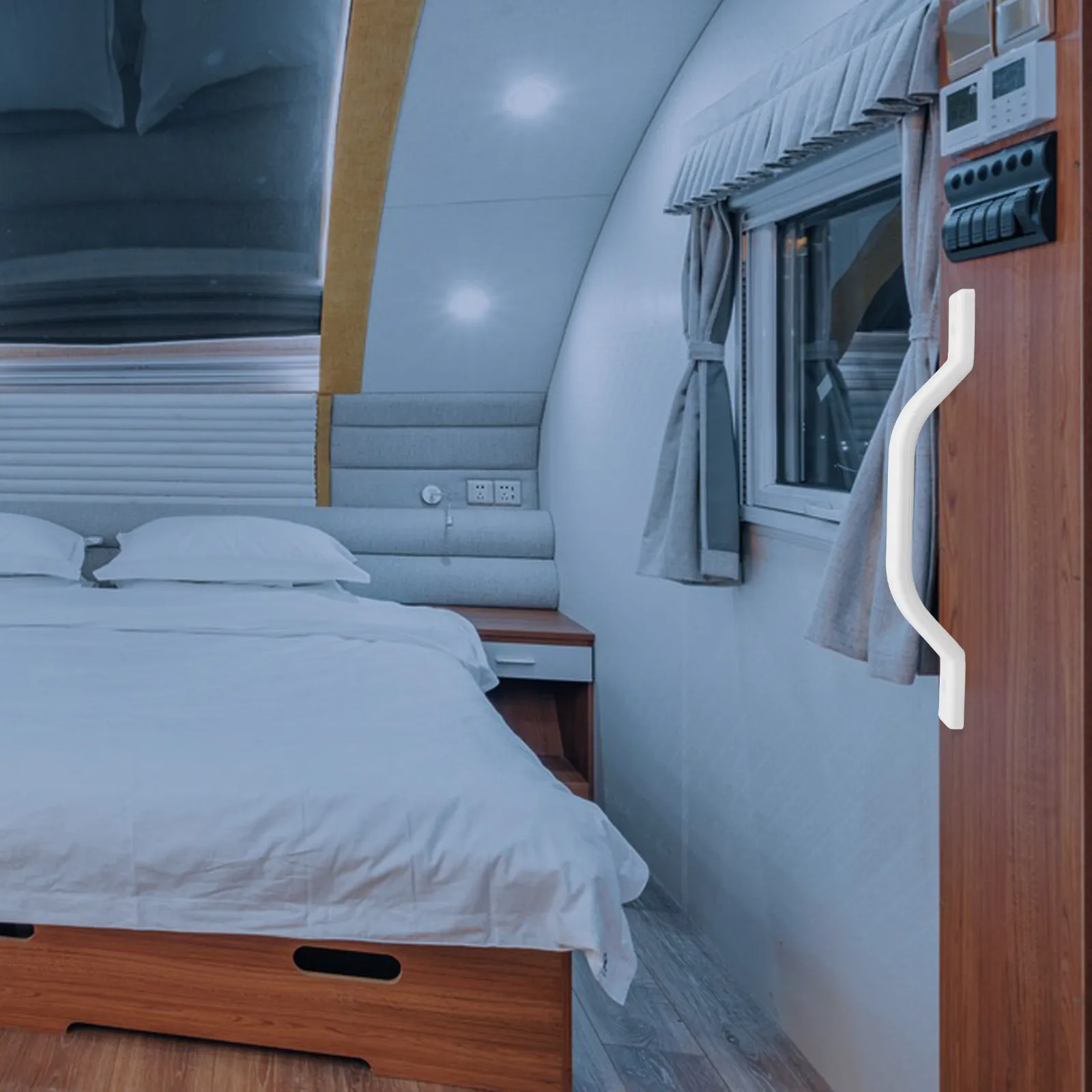 

Heavy Duty Rv Door Handle for Campers Trailers Motorhomes Automotive Grab Handle Replacement Non-Slip Comfort Grip Rv