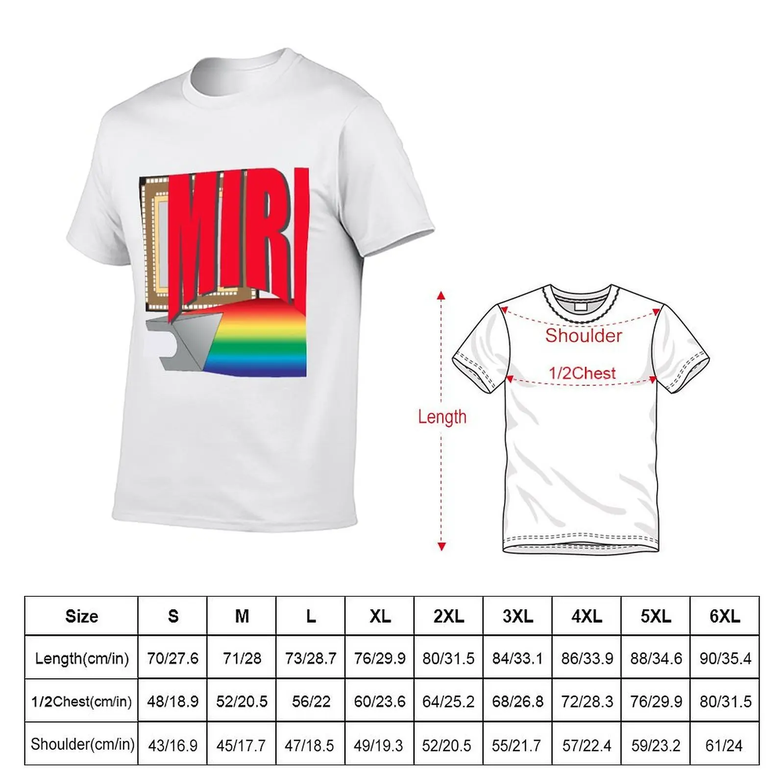 Mid-Infrared Instrument (MIRI) Logo T-Shirt cute tops funny gifts shirts men