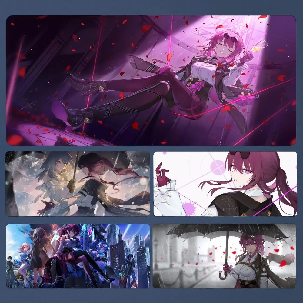 

Kafka Honkai Star Rail Mousepad Large Gaming Mouse Pad LockEdge Thickened Computer Keyboard Table Desk Mat