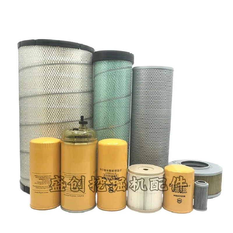 

For Sdlg Lg6205f 205e Engine Oil Filter Element Diesel Grid Air Oil-water Separator Hydraulic Return Oil Excavator Accessories