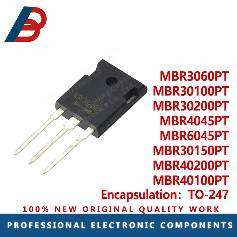 5PCS package TO-247 MBR40100PT MBR30200PT MBR40200PT MBR30100PT MBR30150PT MBR6045PT MBR4045PT MBR3060PT