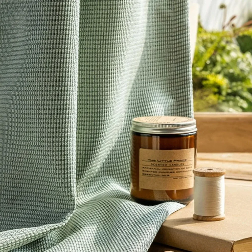 

Легкие роскошные измельченные плотные шторы для гостиной, спальни, звукоизоляционные шторы, минималистичный дизайн для большой площадки и балкона