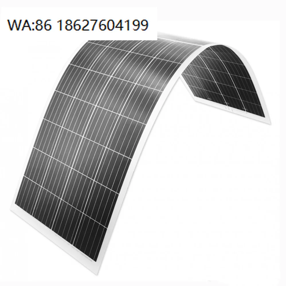 150W 200W 300W USB Charging Automatic Flexible  Solar Panel Best Price 12V 100W for RV Boat Camping High-Efficiency Mono Solar