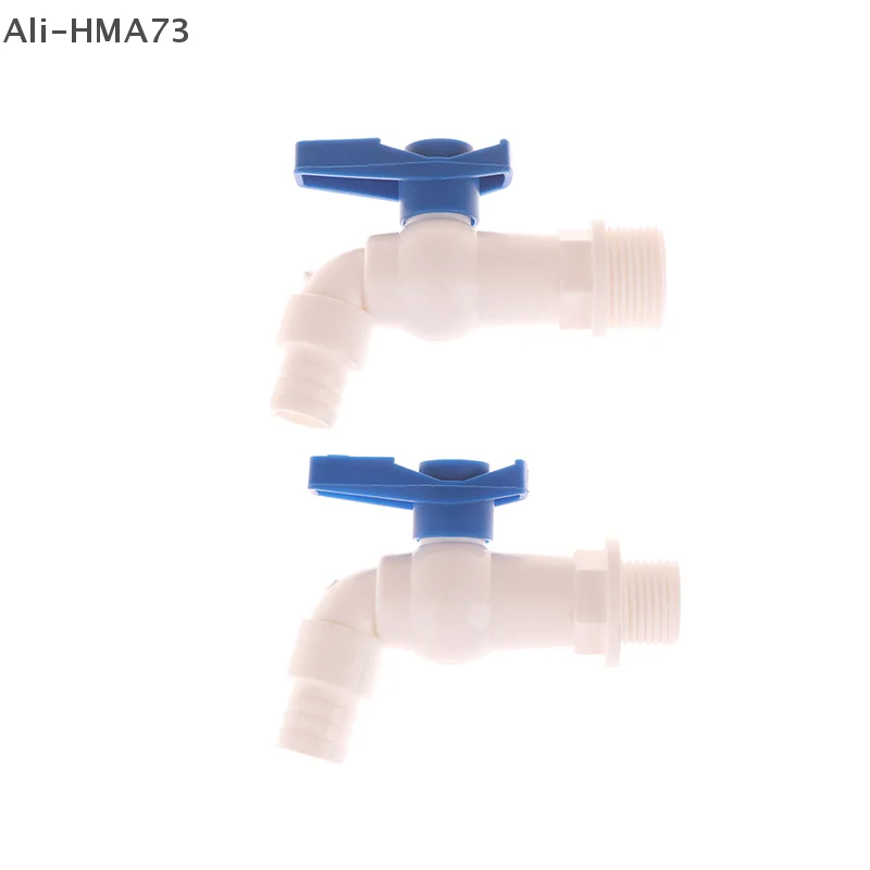 HMA73-1Pc Замена 1/2 3/4 "пластик наружная резьба кран для воды резервуар кран адаптер кран аквариумный клапан кран садовые аксессуары