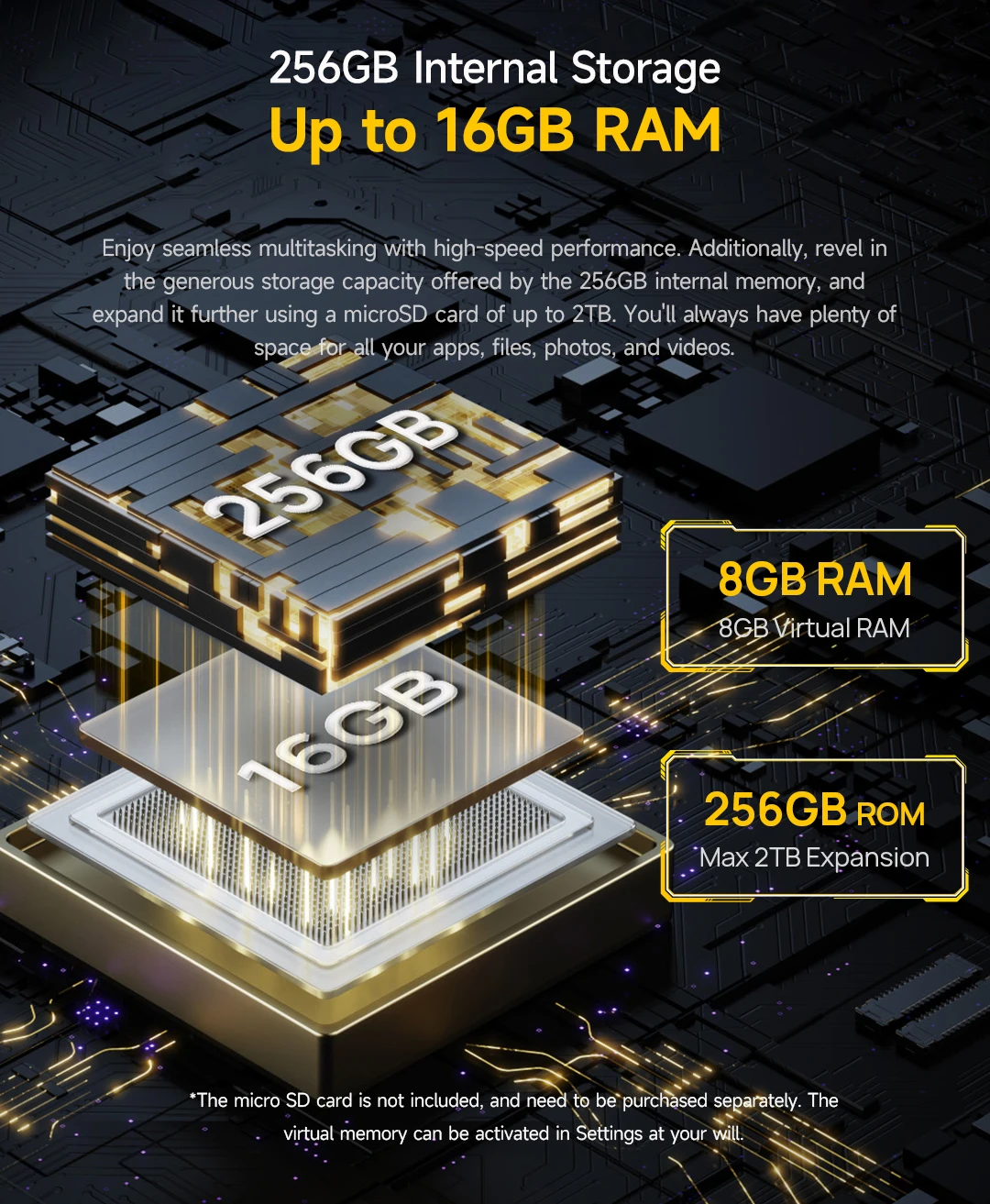 Ulefone Armor Pad 3 Pro Rugged Tablet 33280 mAh MediaTek MT8788 16GB RAM(8+8) 256GB ROM 50MP 10.36"2K Android