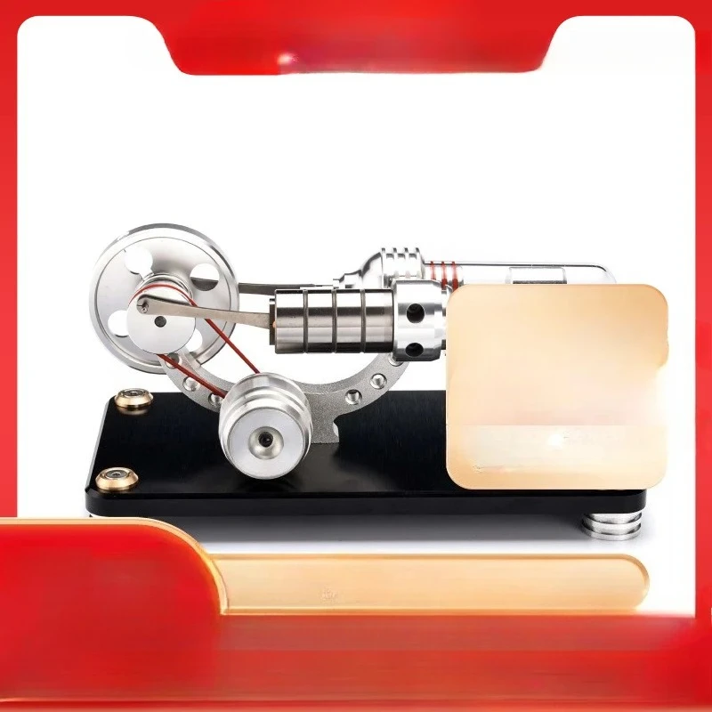 

M14-03-L Engine - Heat to Power Model, CNC Aluminum Base