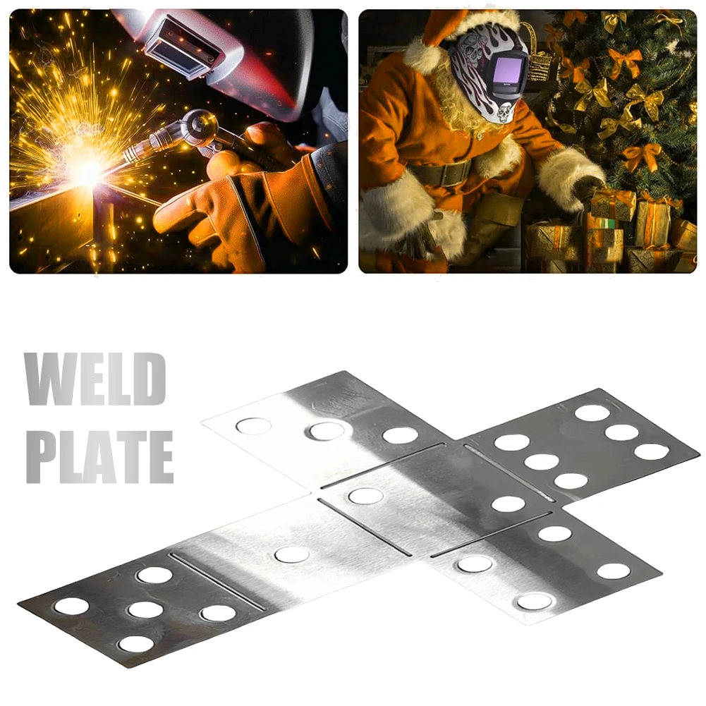 

1 PC Welding Kit Dice Welding Coupons 16 Gauge Welding Plate DIY Cube Welding Training Metal for Beginners TIG MIG Gas Arc Stick
