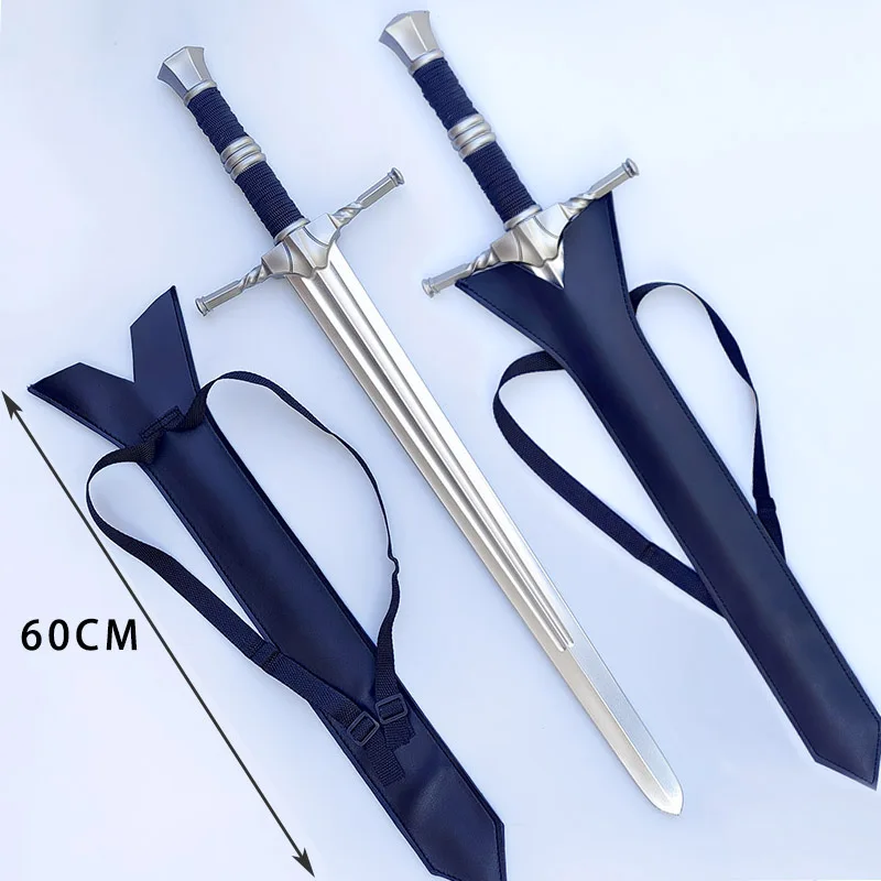 81 cm Eldenn Knight Narsil Zilveren Zwaard wapens Game Randapparatuur Speelgoed katana Cosplay Prop PU Zacht Model Unsharpen Ornament Jongen Gift