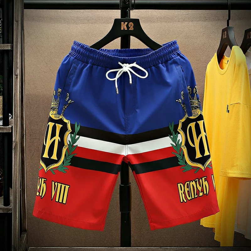 

2025 Summer New Trend Versatile Casual Loose Breathable Comfortable Men's Shorts Quick Drying Fast Downhill Motorcycle Shorts