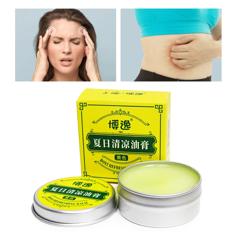 

Shanghai BOYI Summer Refreshing Balm For Headache Mosquito Repellent Dizziness Medicated Oil Rheumatism Pain Abdominal