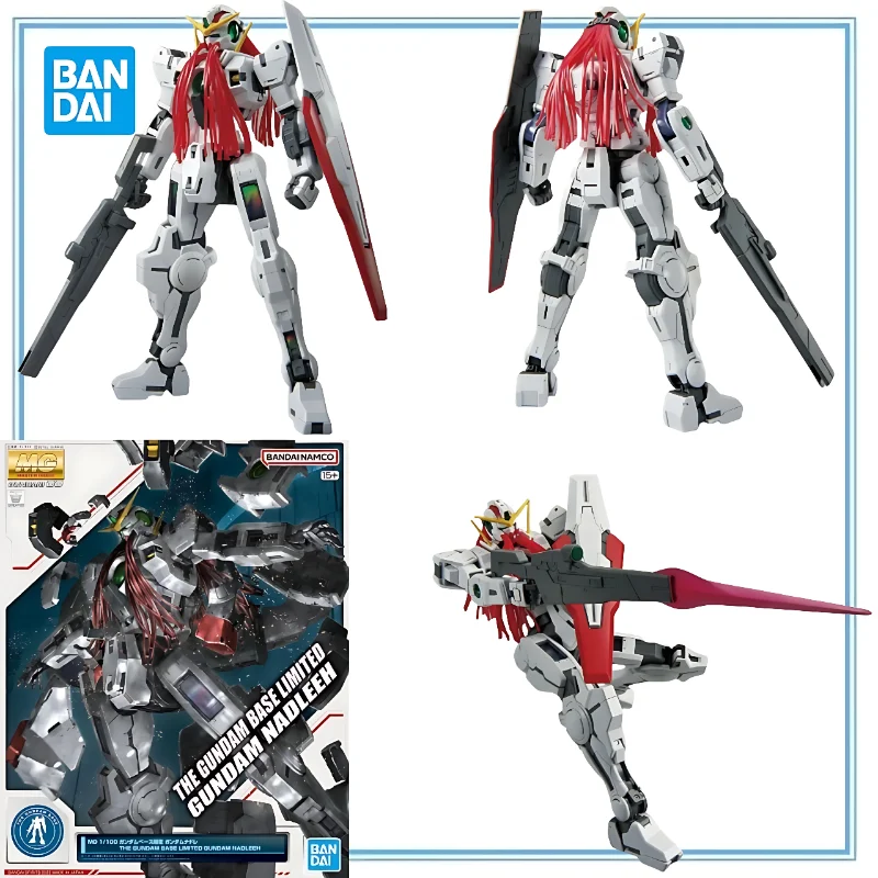 

BANDAI Original in Stock THE GUNDAM BASE LIMITED GUNDAM NADLEEH MG Assemble Model Kit Anime Cartoon Garage Kit Gifts Toys Model