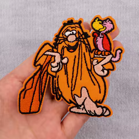 Funny Captain Embroidery Patch Cartoon Iron On Patches For Clothing Thermoadhesive Patches On Clothes DIY Sew Badges