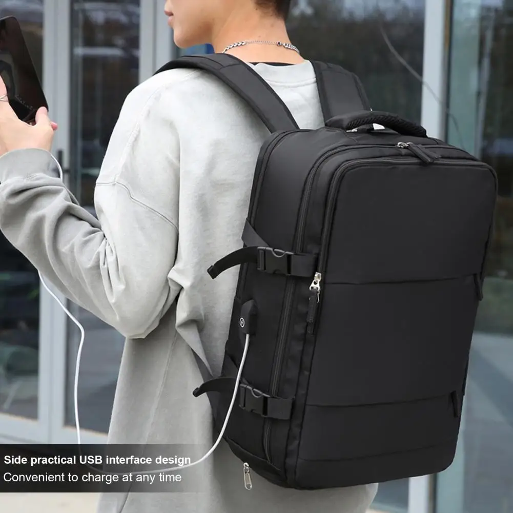 Backpack Briefcase Hidden Shoulder Straps Backpack Capacity Travel Backpack for Women Men with Multi Pockets for Hiking