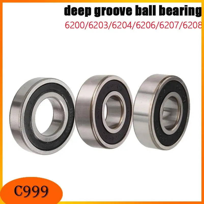 

High quality deep groove ball bearings 6200 6203 6204 6206 6207 6208 electric vehicle front and rear wheel bearing accessories