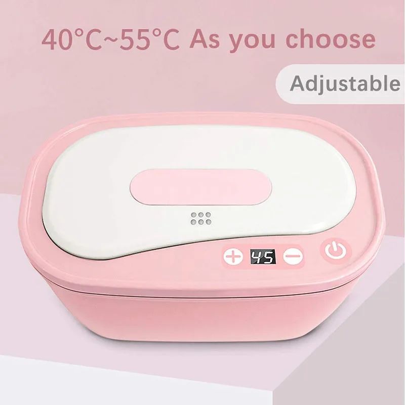 Baby Wet Wipes Warmer e Dispenser, Temperatura constante Wipe Machine, Aquece rapidamente e uniformemente