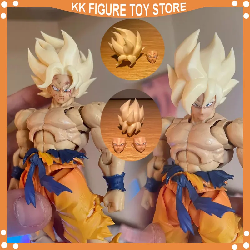 

Jesse Dragon Ball SHF SSJ Genkidamatsuri Son Goku Head Accessory Legendary Super Saiyan Color Accessories Headsculpt anime figur