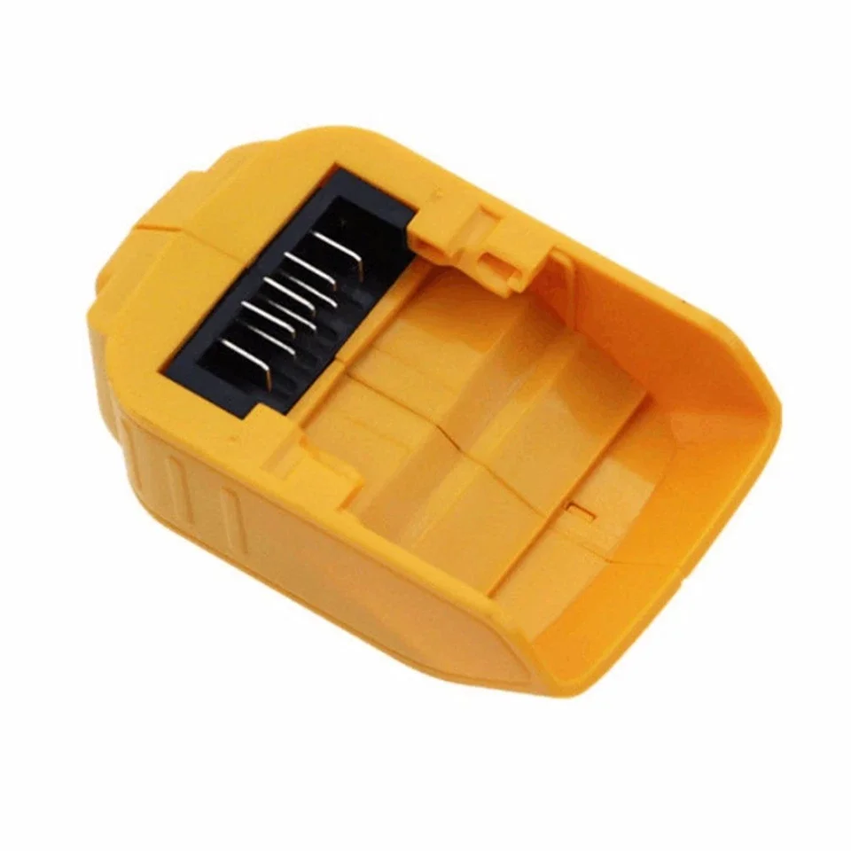 محول بطارية محول USB مزدوج لبطارية ليثيوم أيون 10.8 فولت-20 فولت مع دائرة قصيرة/حماية التيار الزائد مصدر طاقة محمول