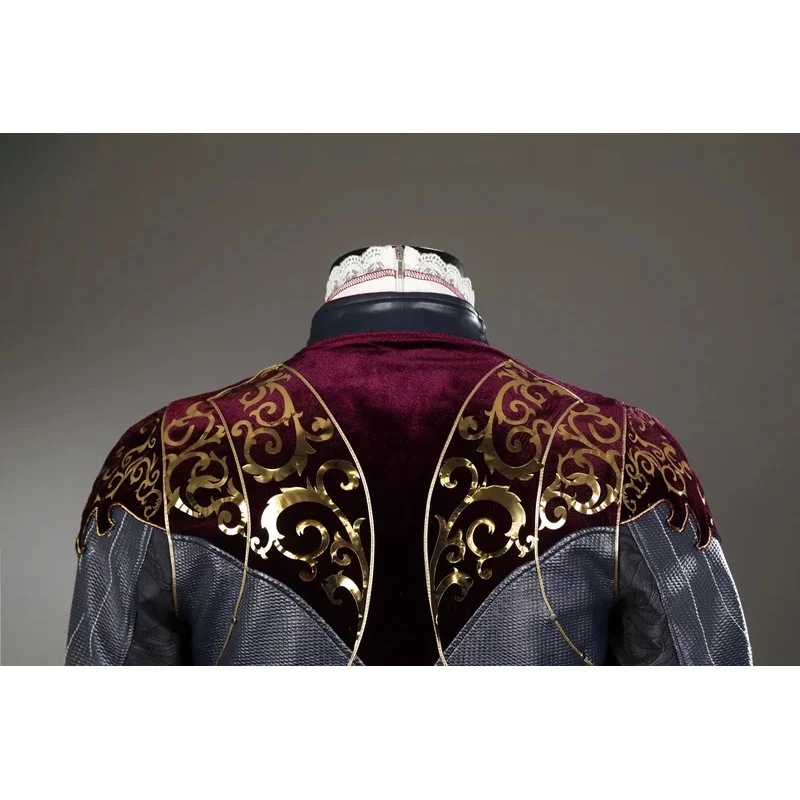 Baldur Astarion Costume Cosplay Gioco BG 3 Costumi Cappotto di pelle Completo Set completo e articoli individuali venduti su misura