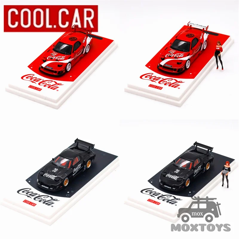 

Cool Car 1:64 RX-7 Red Black Limited500 Diecast Model Car