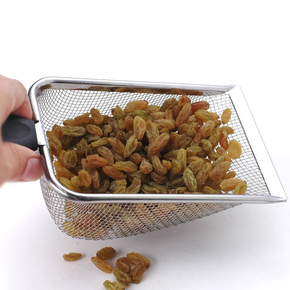 Filtre à sable de plage pour enfants, pelle Portable, outil de nettoyage des mailles, jeu en plein air, pelle à sable légère en plastique pour enfants