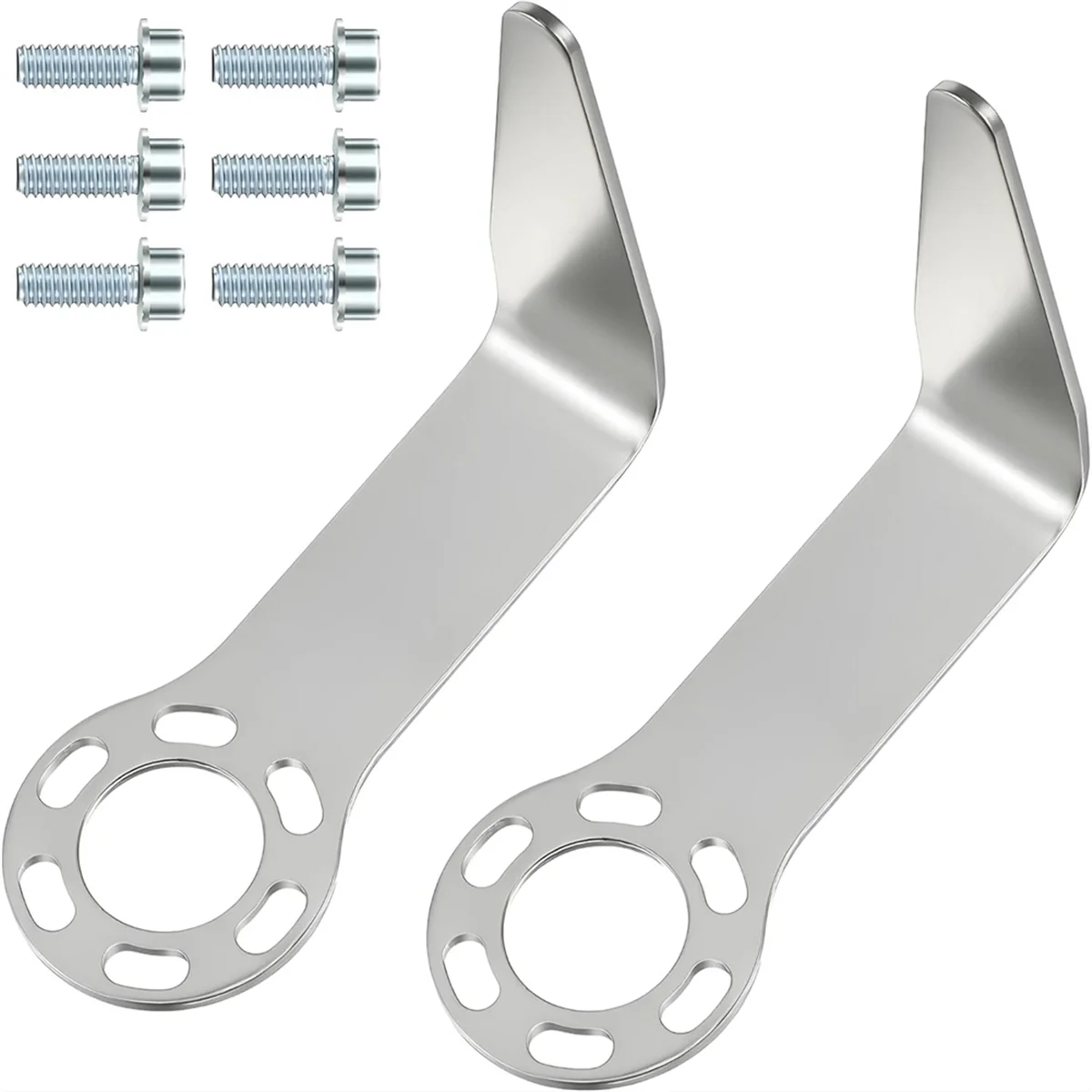 AA25 2 Set 889661M Steel L Shaped Rafter Hook Replacement with Bolt,Pneumatic Tool Rafter Hook for Nails NR83A5,NV83A