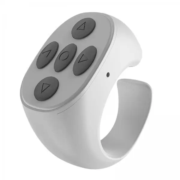 

Bluetooth Mini Remote Control for Phone Wireless Selfie Button and Page Up Down Left Right for Photography