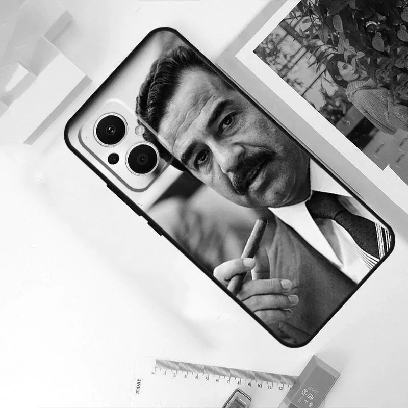 Saddam Hussein العراق العربية جراب هاتف ل ممن لهم رينو 12 12F 11 13 F 8T 7 8 10 برو ممن لهم البحث X8 برو X6 X5 لايت غطاء