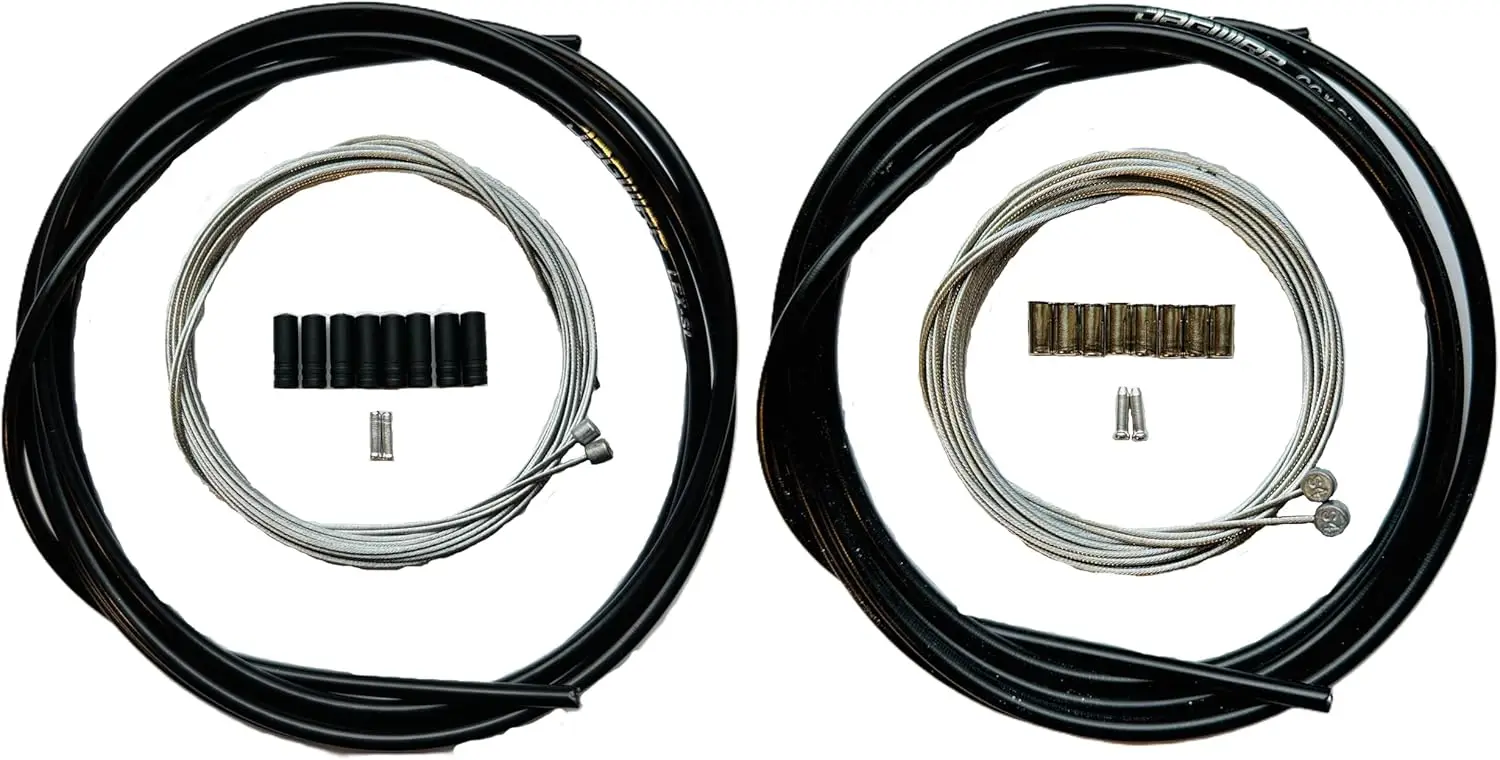 

КОМПЛЕКТ ДЛЯ ГУНТЕЙНА — полный комплект троса тормоза и переключения передач — черный — SRAM/Shimano