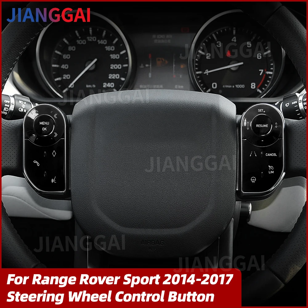 Multifunction Control Switch For Range Rover Vogue 13-17 Sport 14-17 Land Rover Discovery 5 17-18 Car Steering Wheel Buttons